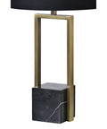Arla Black Marble Table Lamp-2