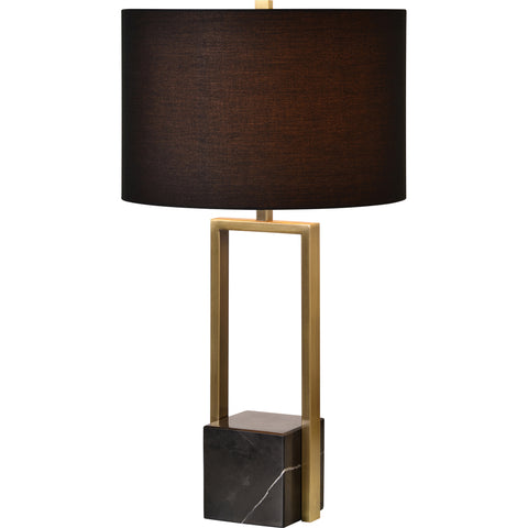 Arla Black Marble Table Lamp-3