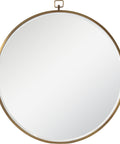 Azam Bronze Modern Wall Mirror -1