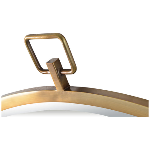 Azam Bronze Modern Wall Mirror -3