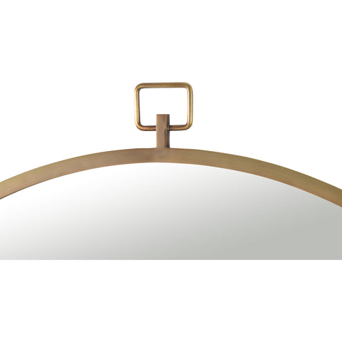 Azam Bronze Modern Wall Mirror -4