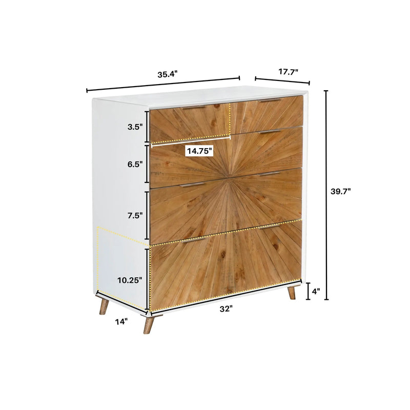 Casablanca Five Drawer- Dresser