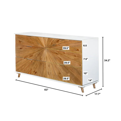 Casablanca Six Drawer- Dresser