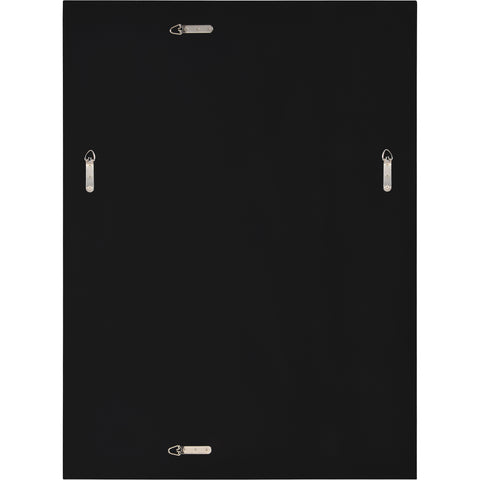 Carmelle Polished Stainless Steel Modern Wall Mirror -5