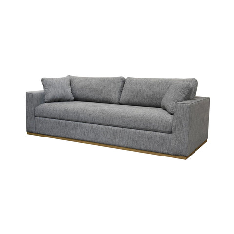 Anderson Woven Charcoal- Sofa