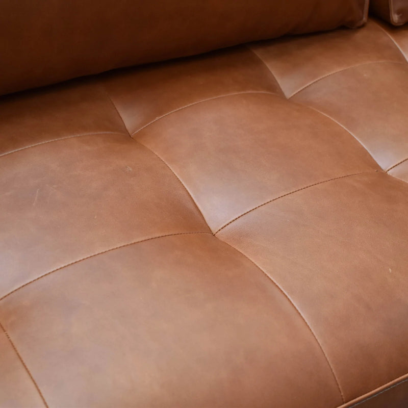 Harris Cappuccino Leather- Sofa