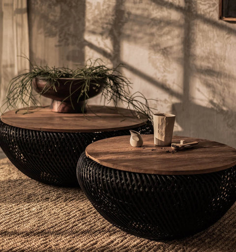D-Bodhi Wave Black- Coffee Table