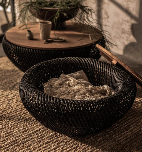 D-Bodhi Wave Black- Coffee Table