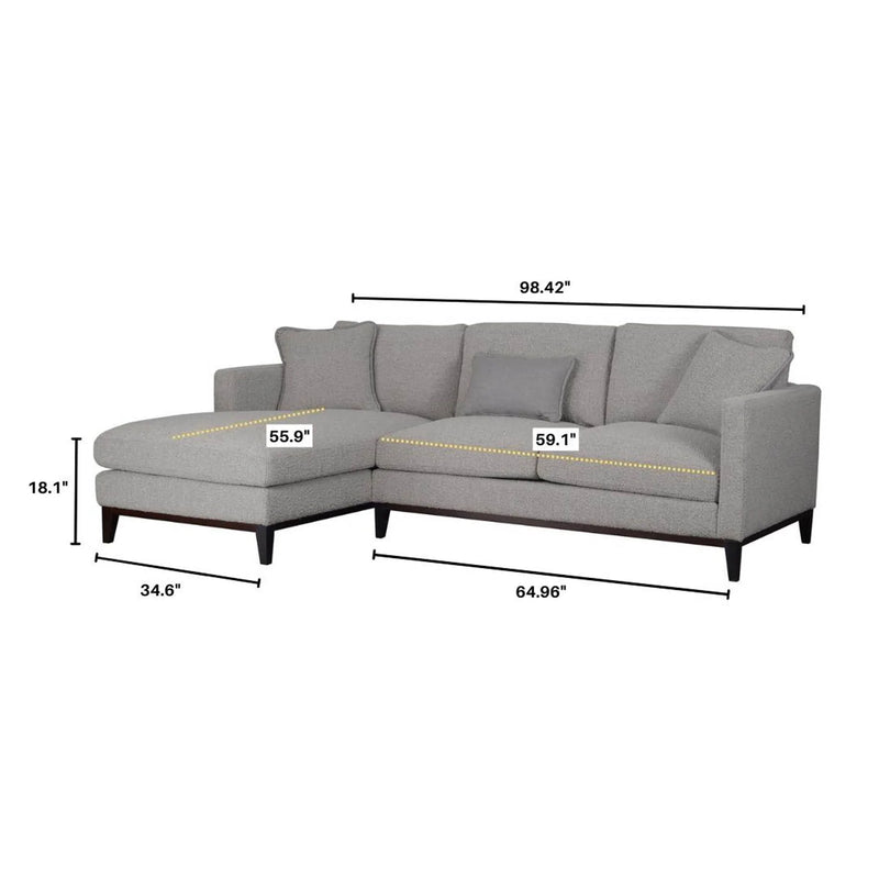 Burbank Left- Sectional Sofa