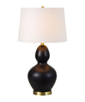 Kamilia Matte Black Table Lamps (Set of 2)-3