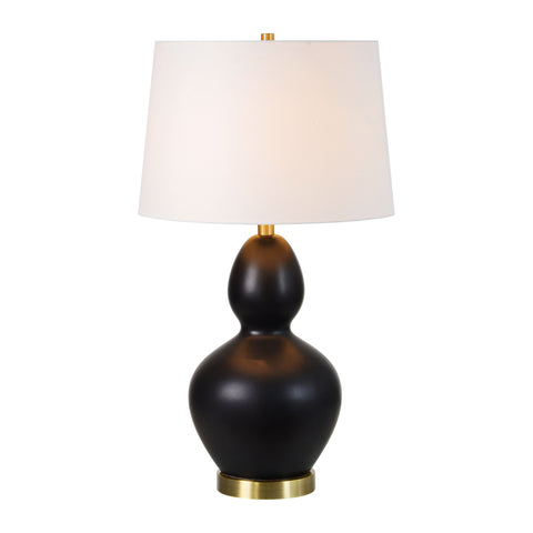 Kamilia Matte Black Table Lamps (Set of 2)-3