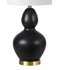 Kamilia Matte Black Table Lamps (Set of 2)-4