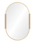 Kerianne Gold Modern Wall Mirror -1