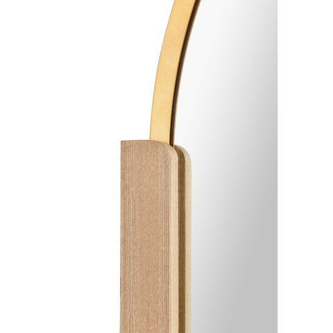 Kerianne Gold Modern Wall Mirror -3