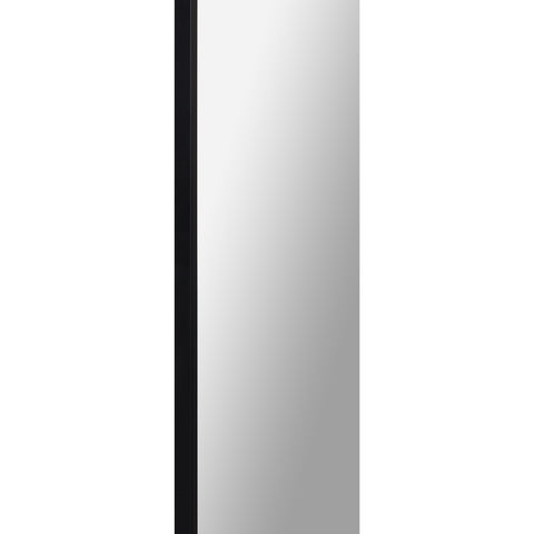 Luka Black Modern Wall Mirror-2