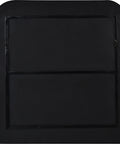 Luka Black Modern Wall Mirror-4