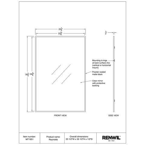 Reynolds - Mirror Renwil