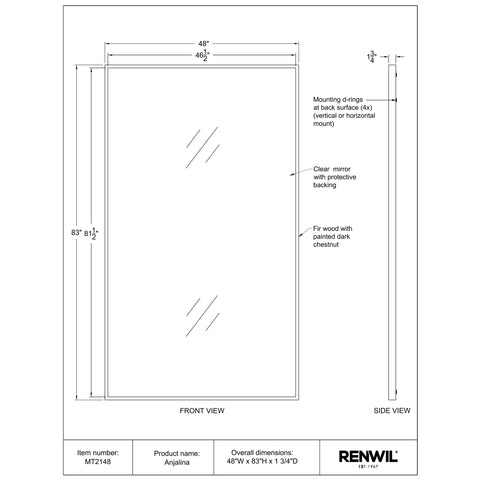 Anjalina- Renwil Mirror