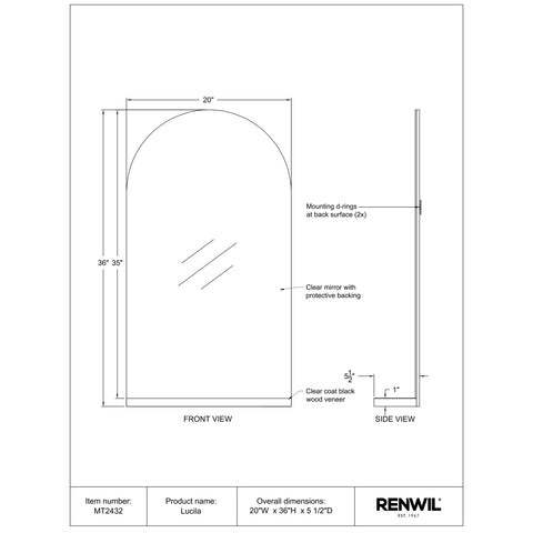 Lucila- Mirror Renwil