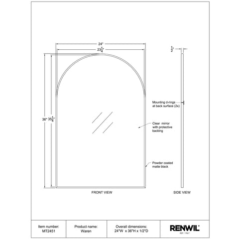 Waren - Mirror Renwil