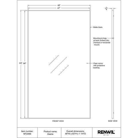 Keene - Mirror Renwil