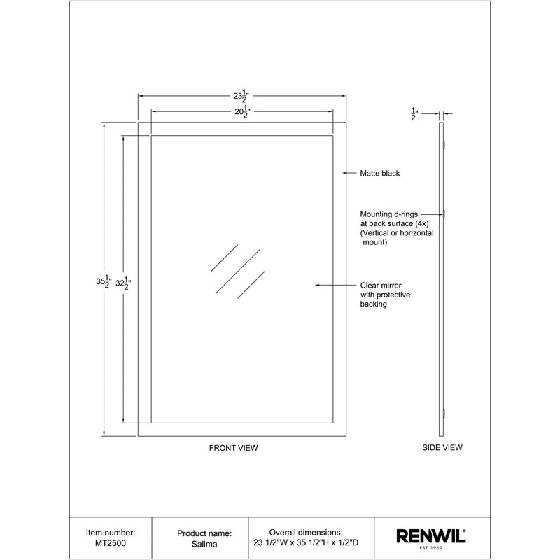 Salima- Renwil Mirror