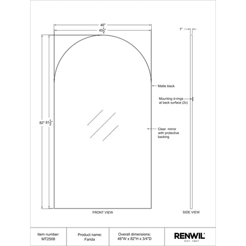 Farida- Renwil Mirror