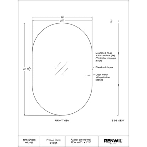 Beckah - Mirror Renwil