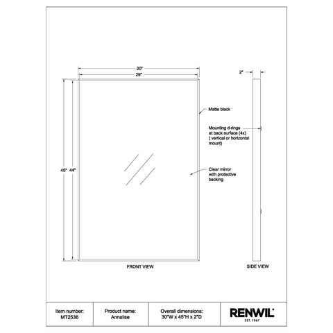 Annalise - Mirror Renwil