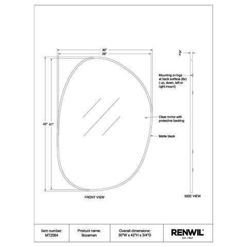 Bozeman - Renwil Mirror