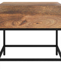 Ojas Natural Mango Wood End Table-3