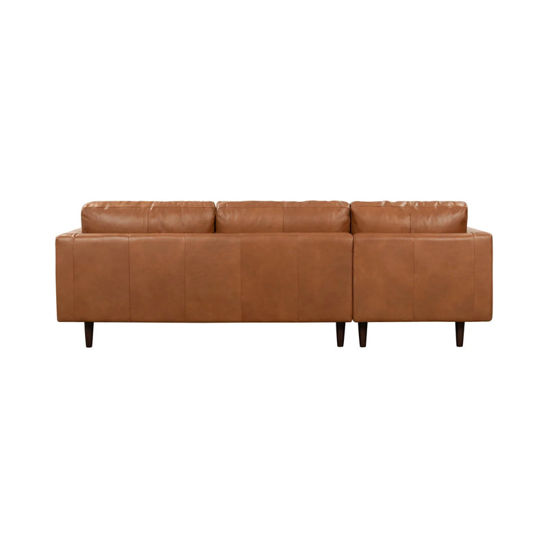 Georgia Left Leather- Sectional Sofa