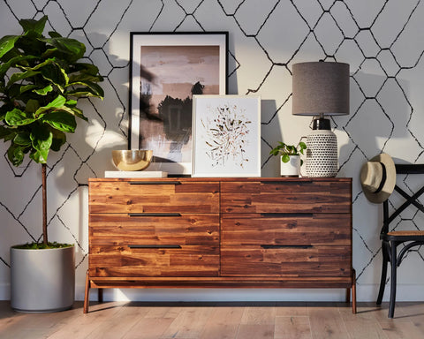 Remix Six Drawer- Dresser