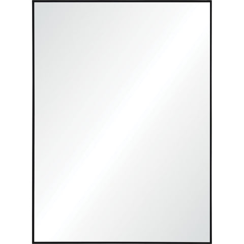 black iron wall mirror