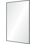 black iron wall mirror