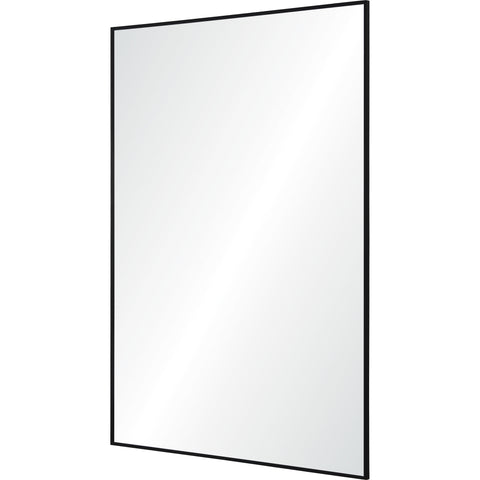 black iron wall mirror