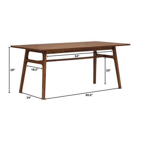 Remix Solid Acacia Wood Dining Table-4