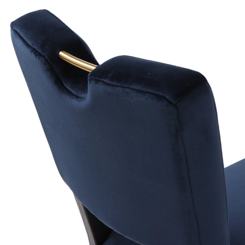 Luella Navy Velvet -Dining Chair