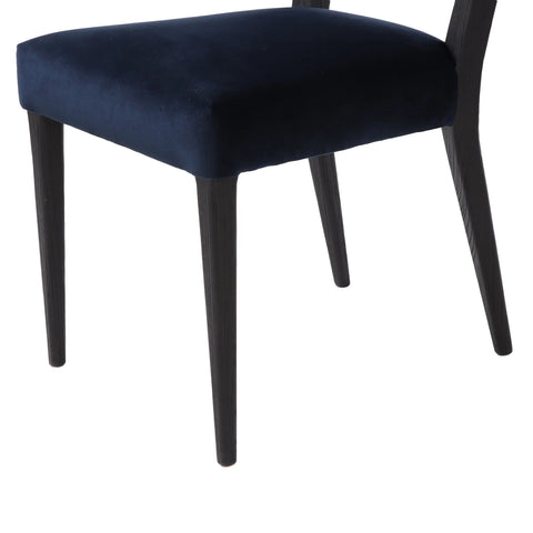 Luella Navy Velvet -Dining Chair