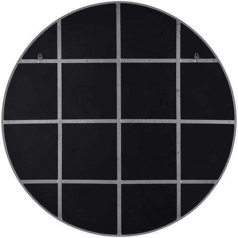 Thallo Gold Round Wall Mirror-3