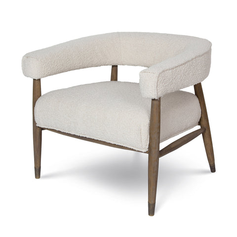 Everest Cream Boucle -Accent Chair SIF