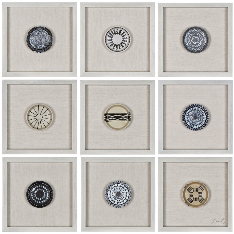 Buttons - Renwil Wall Decor (Set of Nine)