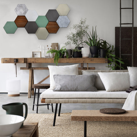 Hexa Pastel - Wall Decor Renwil